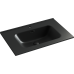 Раковина-столешница Sancos ELEMENT 71x18 Черный матовый