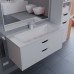 Раковина для ванной Uperwood Modul 97х45х12 см, белая глянцевая