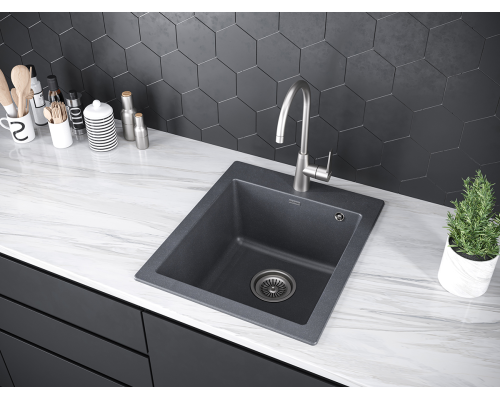 Кухонная мойка Paulmark Zemar 46 PM104651-DG Графит
