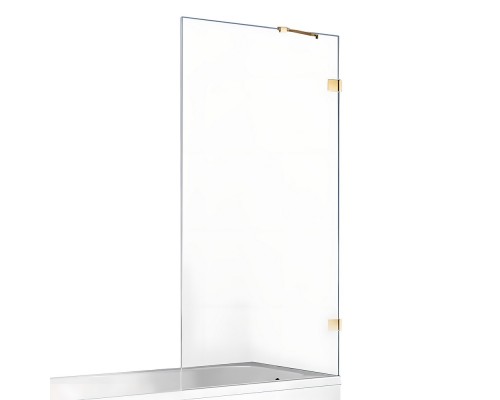 Шторка для ванны NEW TRENDY AVEXA GOLD SHINE 90x150 EXK-2174 золото