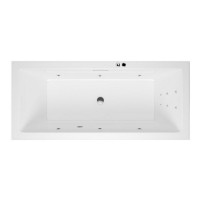 Ванна гидромассажная EXCELLENT Heaven Slim 170x75 LINE хром