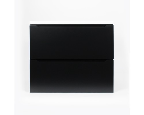 Тумба с раковиной Uperwood Tanos 60 см, черная