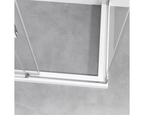 Душевой уголок Vincea Slim-N VSR-4SN9011CL 1100x900 хром стекло прозрачное