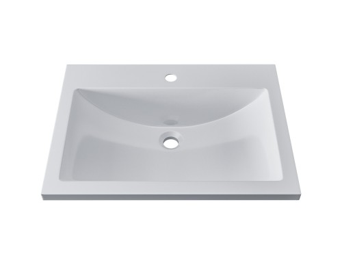 Раковина для ванной Uperwood Self 60х45х15 см, белая глянцевая