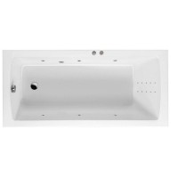 Ванна гидромассажная EXCELLENT Aquaria 160x70 LINE NANO хром