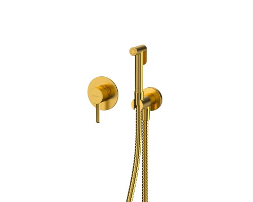 Система для биде скрытого монтажа WHITECROSS Y SYSYBI1GLB (брашированное золото)