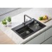 Кухонная мойка Alveus Atrox 40 79x50 1140447 черный карбон