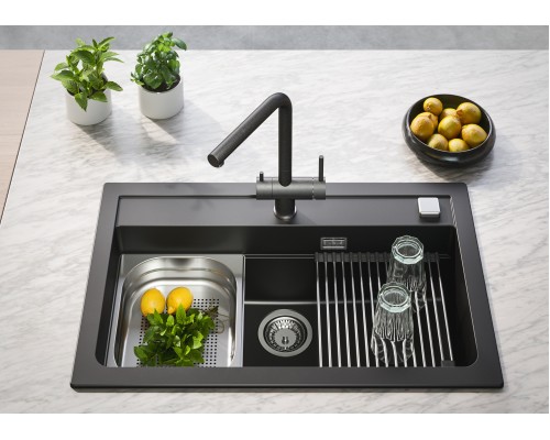 Смеситель для кухни Alveus Aquila G91 Carbon 1139808 Угольный