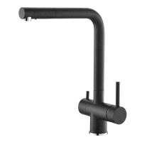 Смеситель для кухни Alveus Aquila G91 Carbon 1139808 Угольный