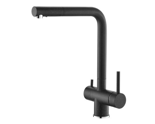 Смеситель для кухни Alveus Aquila G91 Carbon 1139808 Угольный