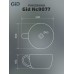 Черная керамическая раковина Gid Nc9077