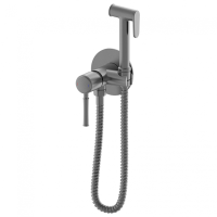 Смеситель с гигиеническим душем Wonzon&Woghand TOR, Темный графит WW-88829073-BGM