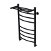 Полотенцесушитель водяной Comfysan Noumi W-8 80/40 с полкой, черный