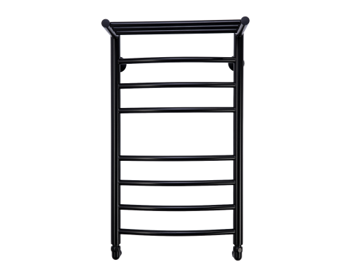 Полотенцесушитель водяной Comfysan Noumi W-8 80/40 с полкой, черный