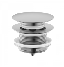 Донный клапан для ванны Wonzon&Woghand, Брашированный никель WW-SS105-BN