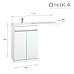Тумба под раковину Onika Милтон Нова 48 напольная под стиральную машину, белая