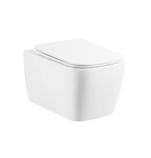 Унитаз BelBagno Veneto BB132CHR/BB132SC подвесной с сиденьем Микролифт