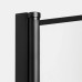 Шторка для ванны NEW TRENDY NEW SOLEO BLACK 60x140 черный