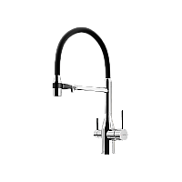 Смеситель для кухни SANCOS Garda SC4009CH с подключением фильтра для воды, хром