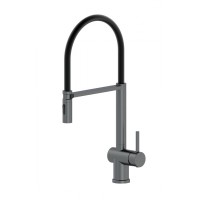 Смеситель для кухни с гибким изливом Wonzon&Woghand, Темный графит