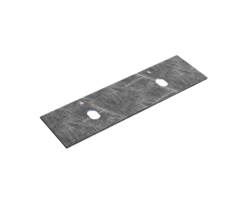 Столешница для ванной комнаты из керамогранита Sancos Black Sky 1600х460, TT160A1X