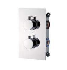 Встраиваемый смеситель AQG Alpha, для душа c термостатом, хром