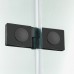 Шторка для ванны NEW TRENDY NEW SOLEO BLACK 120x140 L черный