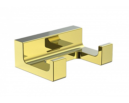 Двойной крючок для ванной Wonzon&Woghand, Глянцевое золото