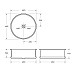 Раковина накладная BelBagno BB1383