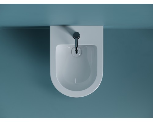 Подвесное биде Ceramicanova Uno белый