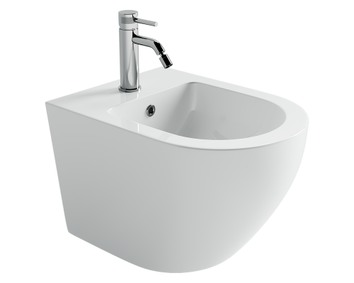 Подвесное биде Ceramicanova Uno белый