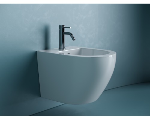 Подвесное биде Ceramicanova Uno белый