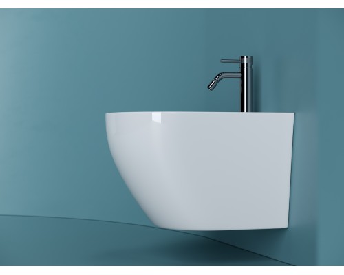 Подвесное биде Ceramicanova Uno белый