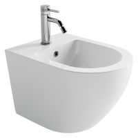 Подвесное биде Ceramicanova Uno белый