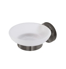 Мыльница Cezares Relax RELAX-SODS-GM Оружейная сталь