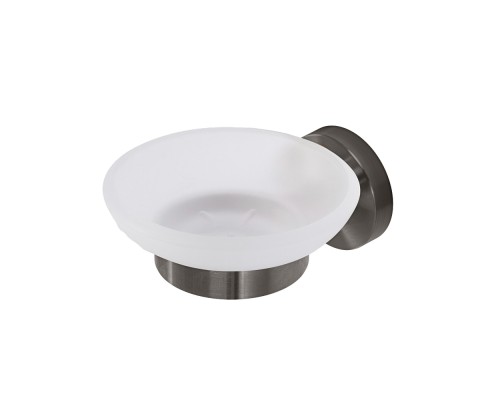 Мыльница Cezares Relax RELAX-SODS-GM Оружейная сталь