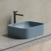 Чаша накладная прямоугольная Ceramica Nova Element 50x38 Серо-Голубой Матовый