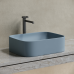 Чаша накладная прямоугольная Ceramica Nova Element 50x38 Серо-Голубой Матовый