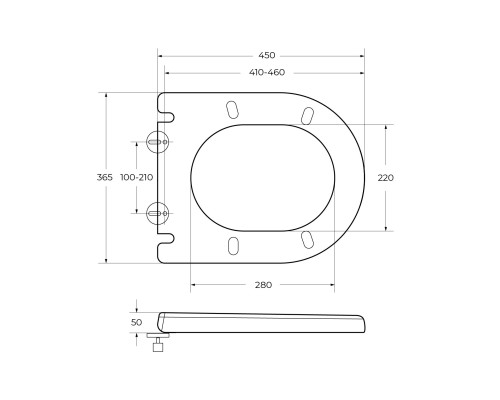 Сиденье для унитаза Cezares Stylus CZR-GN-SC Белое с Микролифтом
