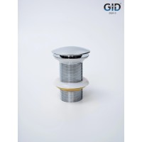 Донный клапан Gid CH100 73302k Хром без перелива