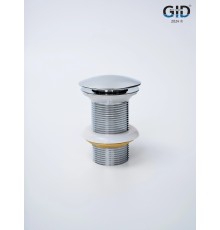 Донный клапан Gid CH100 73302k Хром без перелива