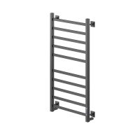 Электрический полотенцесушитель Ника Step-1 100/50 U Черный матовый