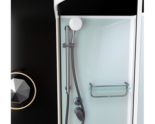 Душевая кабина Frank F418L White без крыши Размер:100x80x215 см
