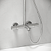 Душевая стойка Sancos Game с изливом и термостатом для ванны/душа, хром, SC3001CH