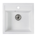 Кухонная мойка прямоугольная 510х505 Reflexion Zia RX1251WH, белый