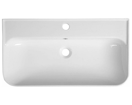 Раковина, ISVEA, SistemaU накладной-1, с переливом, без креплений,-белый 10PL53070SV