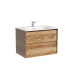 Тумба под раковину подвесная Sancos Marmi 2.0 69х44 с доводчиками, дуб чарльстон, MR2.070ECH