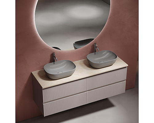 Столешница для ванной комнаты из керамогранита Sancos Kreman 1400х460, TT140A2X