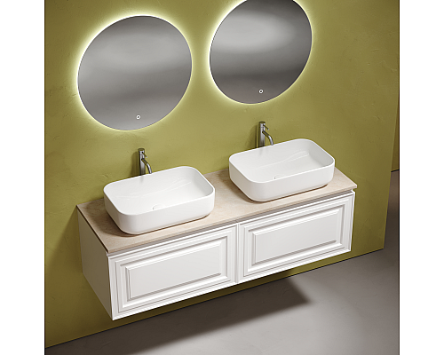 Столешница для ванной комнаты из керамогранита Sancos Kreman 1400х460, TT140A2X