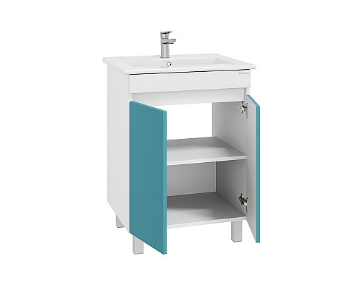 Тумба под раковину Onika Марви 60 напольная, мокко